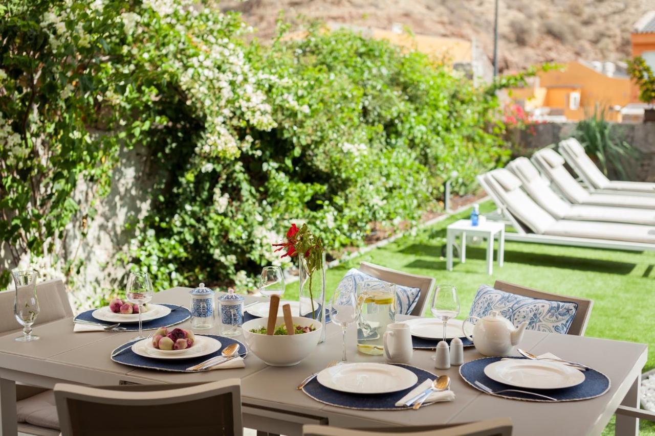 Elle Ocean Villa Gran Canaria Heated Pool Wifi アマドレス エクステリア 写真